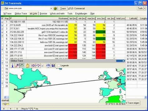 3d Traceroute for Windows